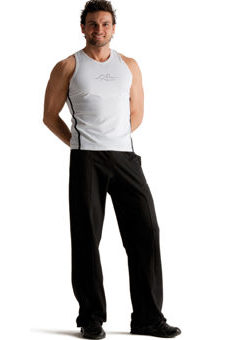 Pantalon d'entraînements stretch coton