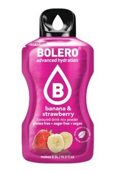 Bolero-Sticks Banane-Erdbeer 12er à 3g