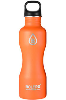 Edelstahl-Trinkflasche orange matt 750 ml