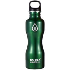 Edelstahl-Trinkflasche grün metallic 750 ml