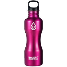 Edelstahl-Trinkflasche pink metallic 750 ml