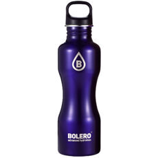 Edelstahl-Trinkflasche violett metallic 750 ml